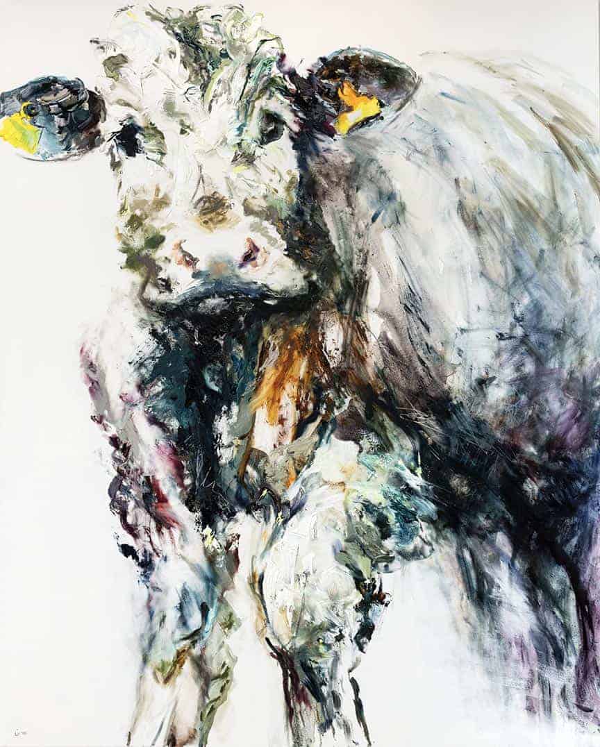 Bull Calf 2019 -- Una O Grady Paintings